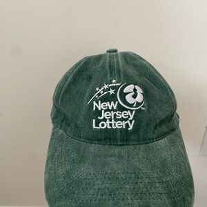 Green New Jersey Lottery Cap